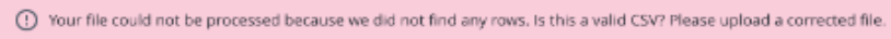 error